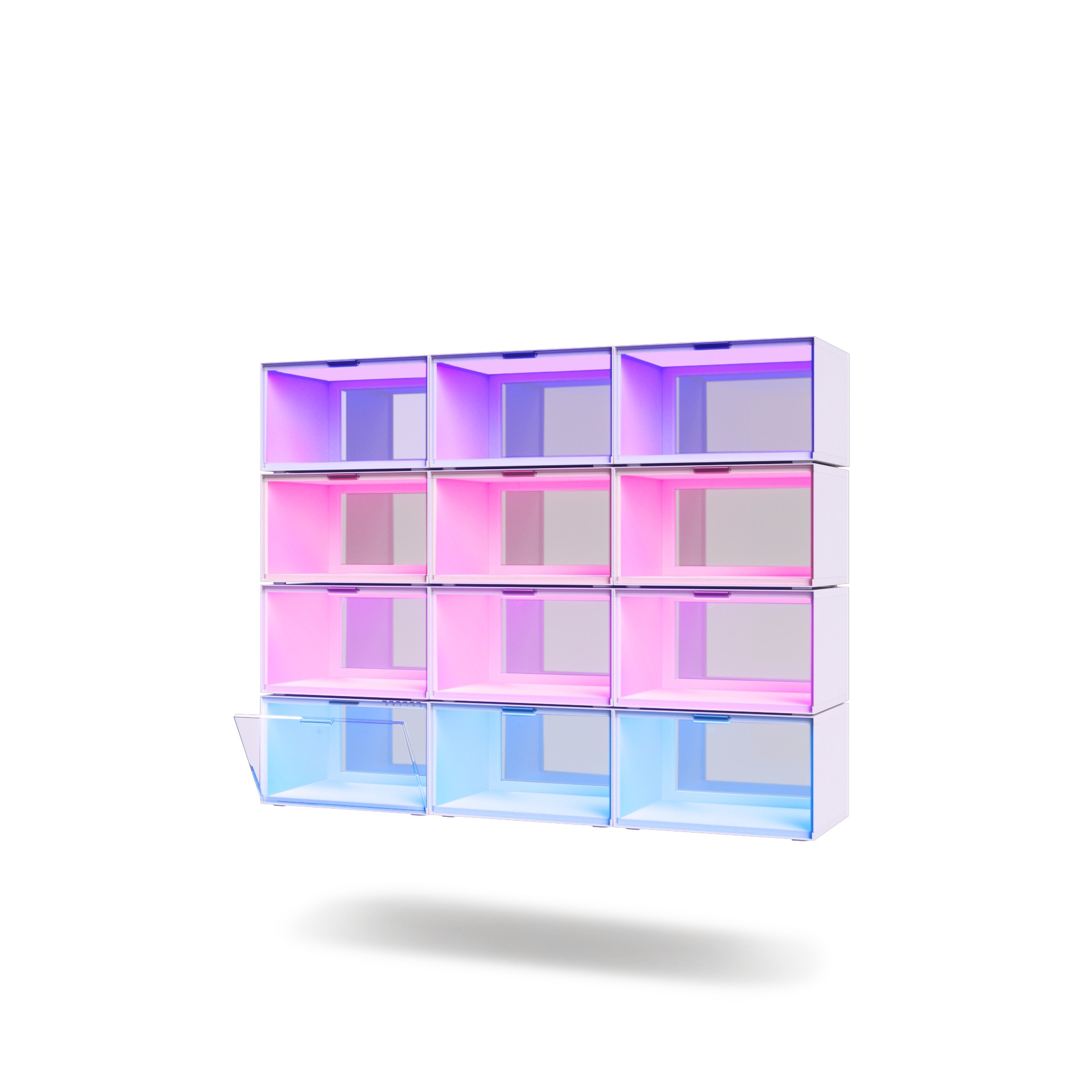 EXPO Smart LED Display Case Smarter Kit (12 Pack)