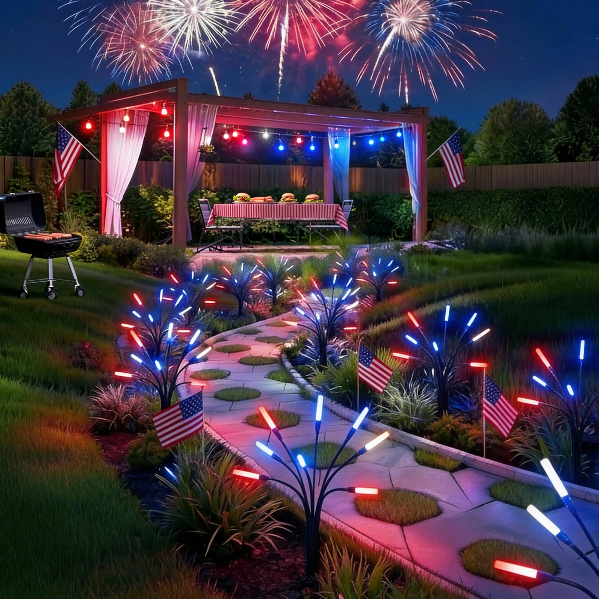 Solar Garden Lights (2 Pack)