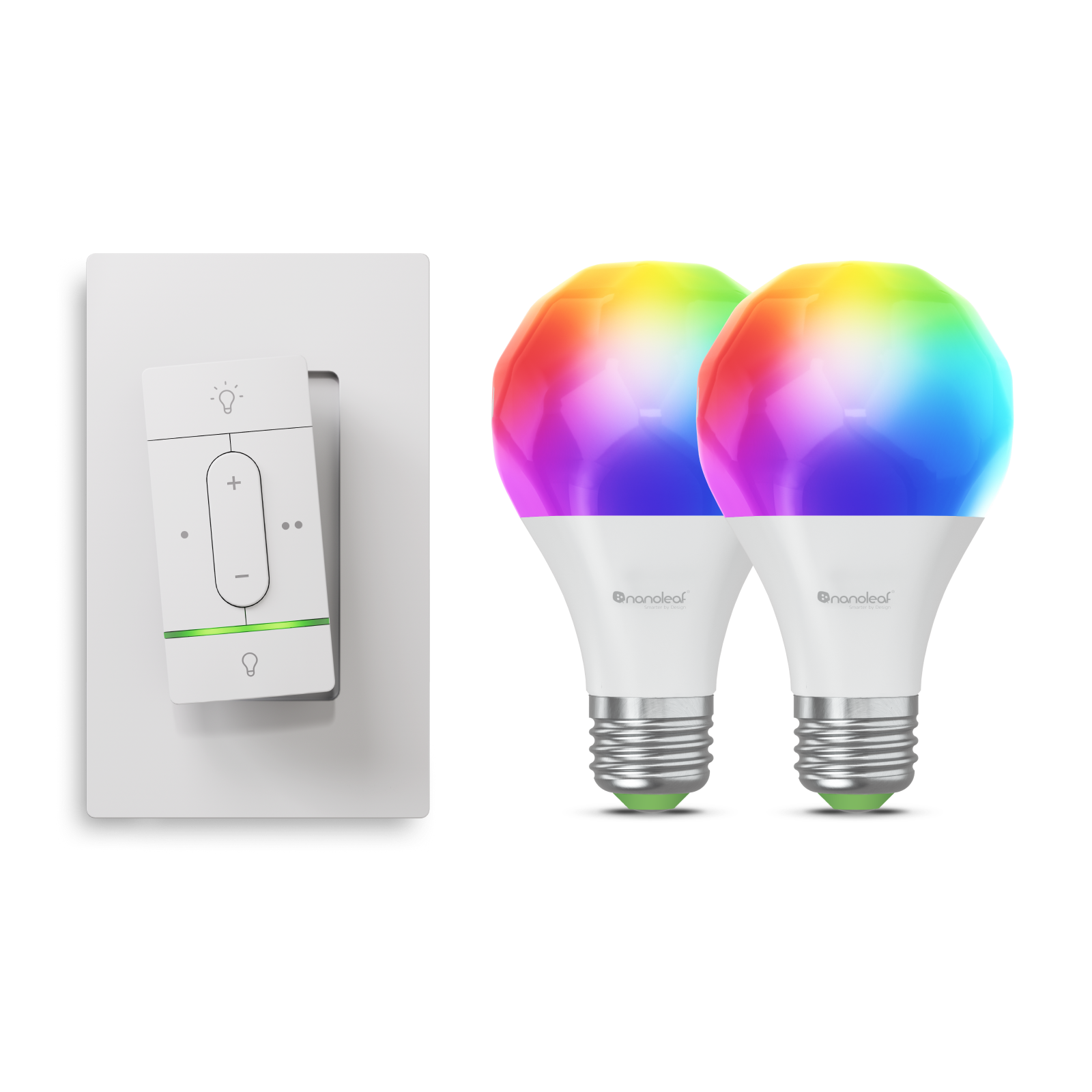 Sense+ Wireless Switch with A19 Bulbs (2pk) Bundle