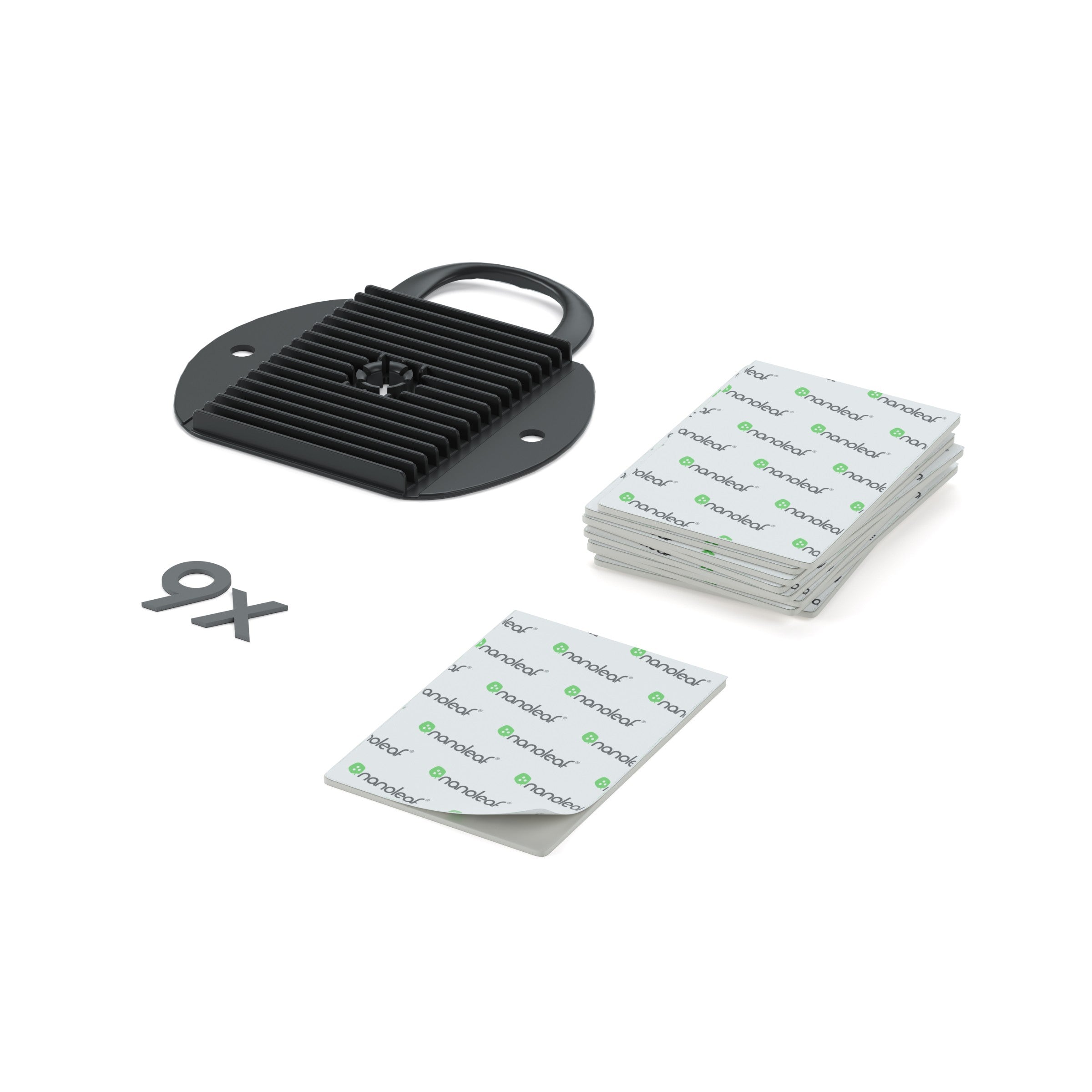 Shapes Ultra Black Replacement Mounting Plates and Tape