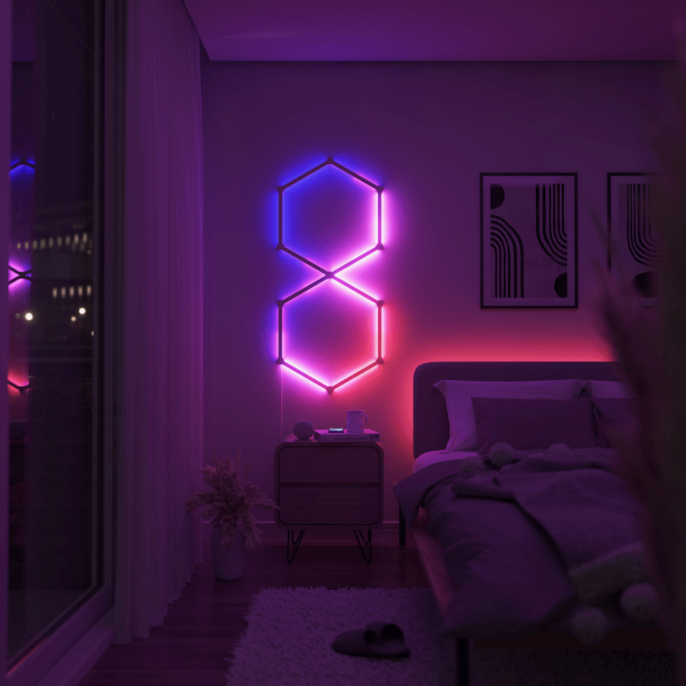 5 Ways To Set The Ideal Mood And Personalize Your Space With Nanoleaf Lines