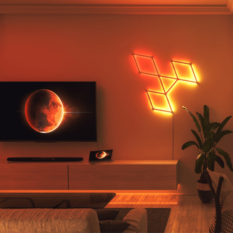 The Go-To Guide For Using Screen Mirror On Your TV With Nanoleaf Smart Lights