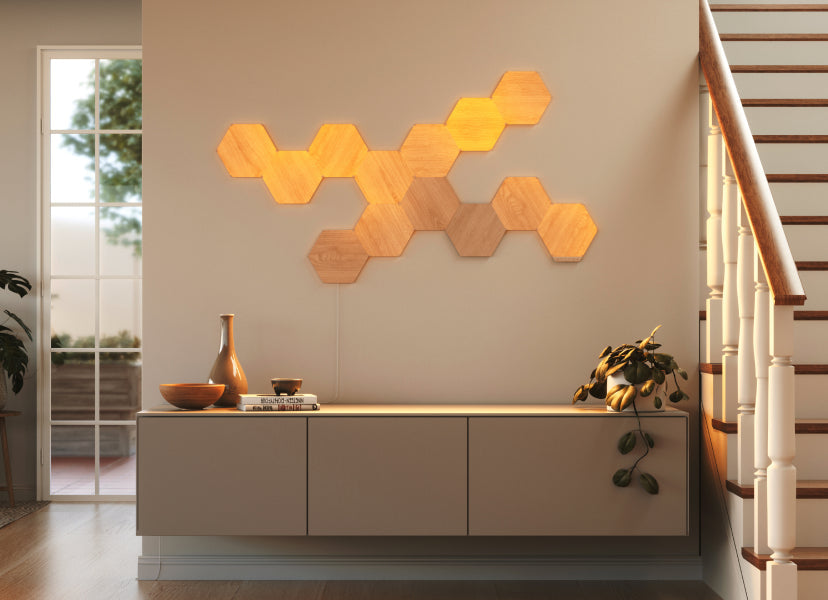 Nanoleaf Launches Elements Line, World’s First Wood Look Smart Light Panels