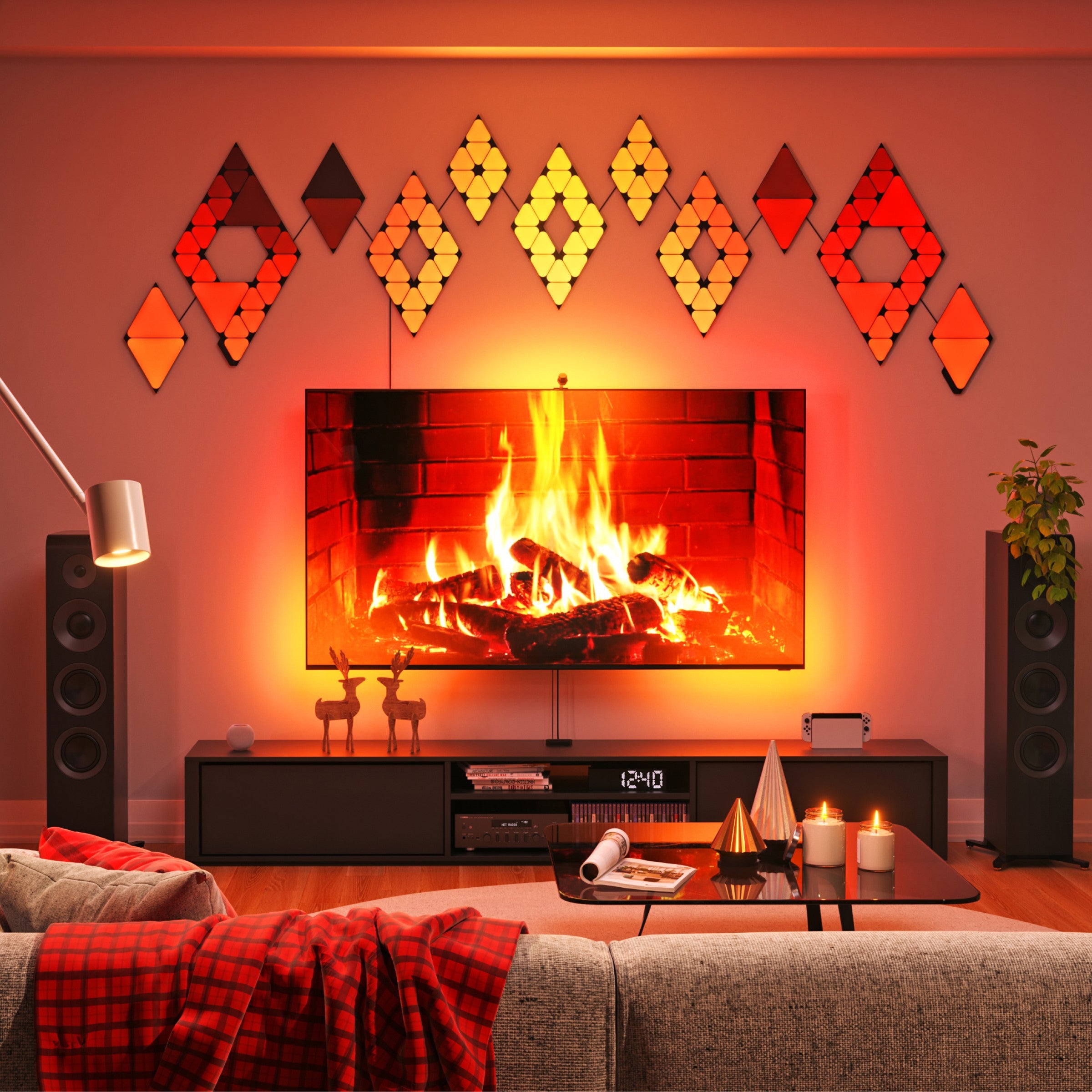Nanoleaf 4D V2 Screen Mirror + Lightstrip Kit  (TVs & Monitors up to 65")