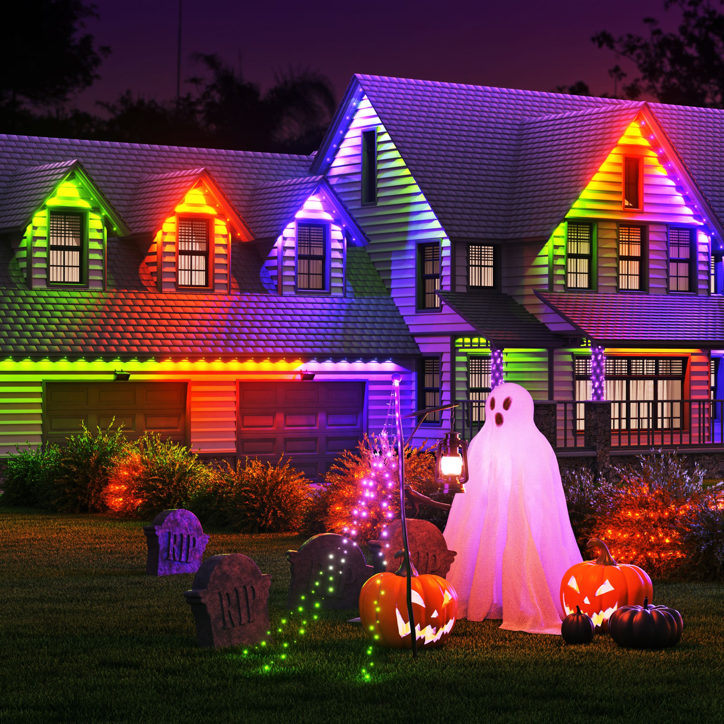 Matter Smart Multicolor Permanent Outdoor Lights Smarter Kit with