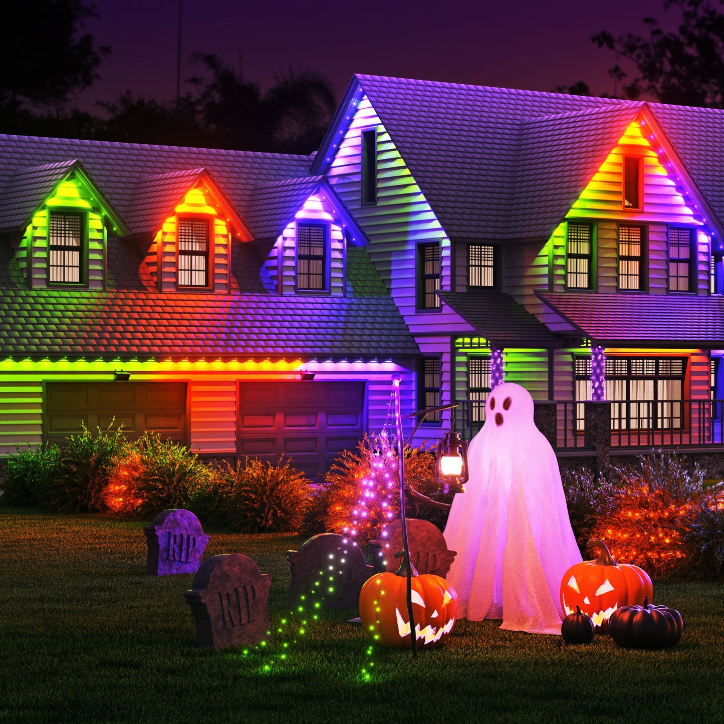 Smart Multicolor Permanent Outdoor Lights Smarter Kit 49ft (15m)