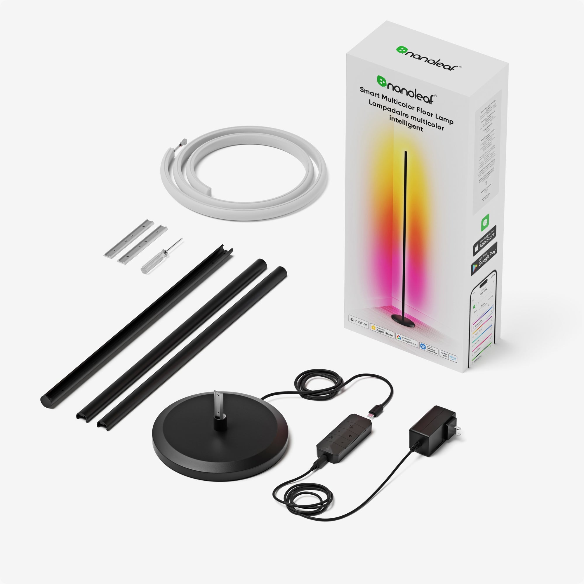 Matter Smart Multicolor Floor Lamp (1 Pack)