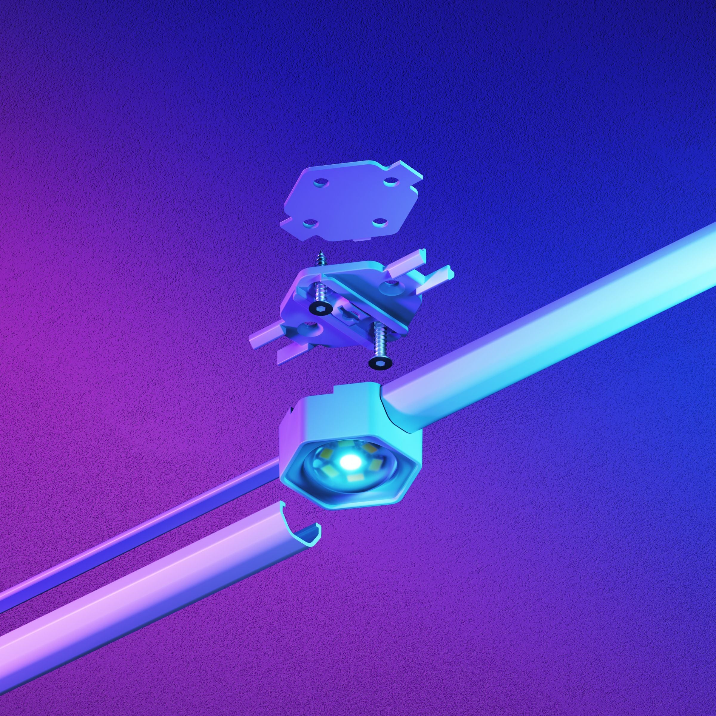 Matter Smart Multicolor Permanent Outdoor Lights Smarter Kit 98ft (30m)