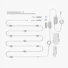 Smart Multicolor Permanent Outdoor Lights Smarter Kit 49ft (15m)