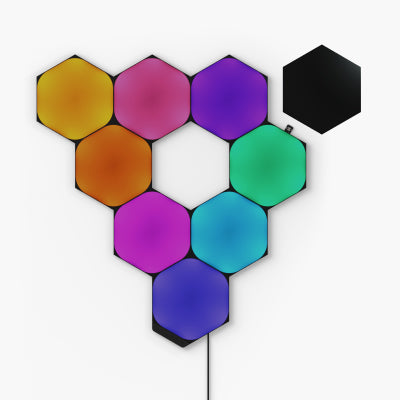 Nanoleaf Shapes Ultra Black Hexagons | Limited Edition Smart LED