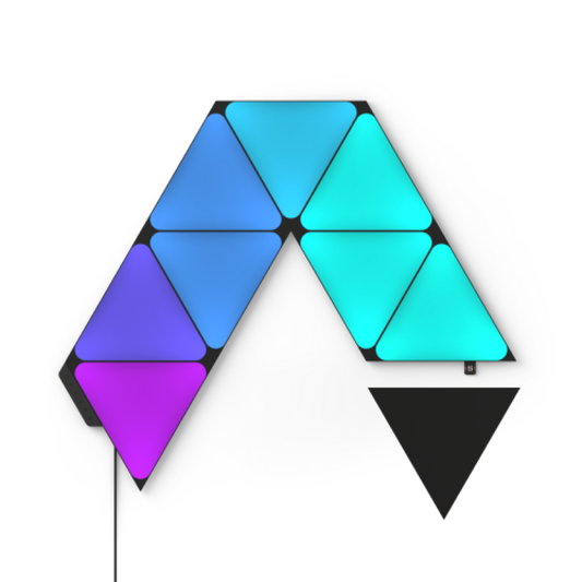 Shapes Limited Edition Ultra Black Triangles Starter Kit (9 Panels)