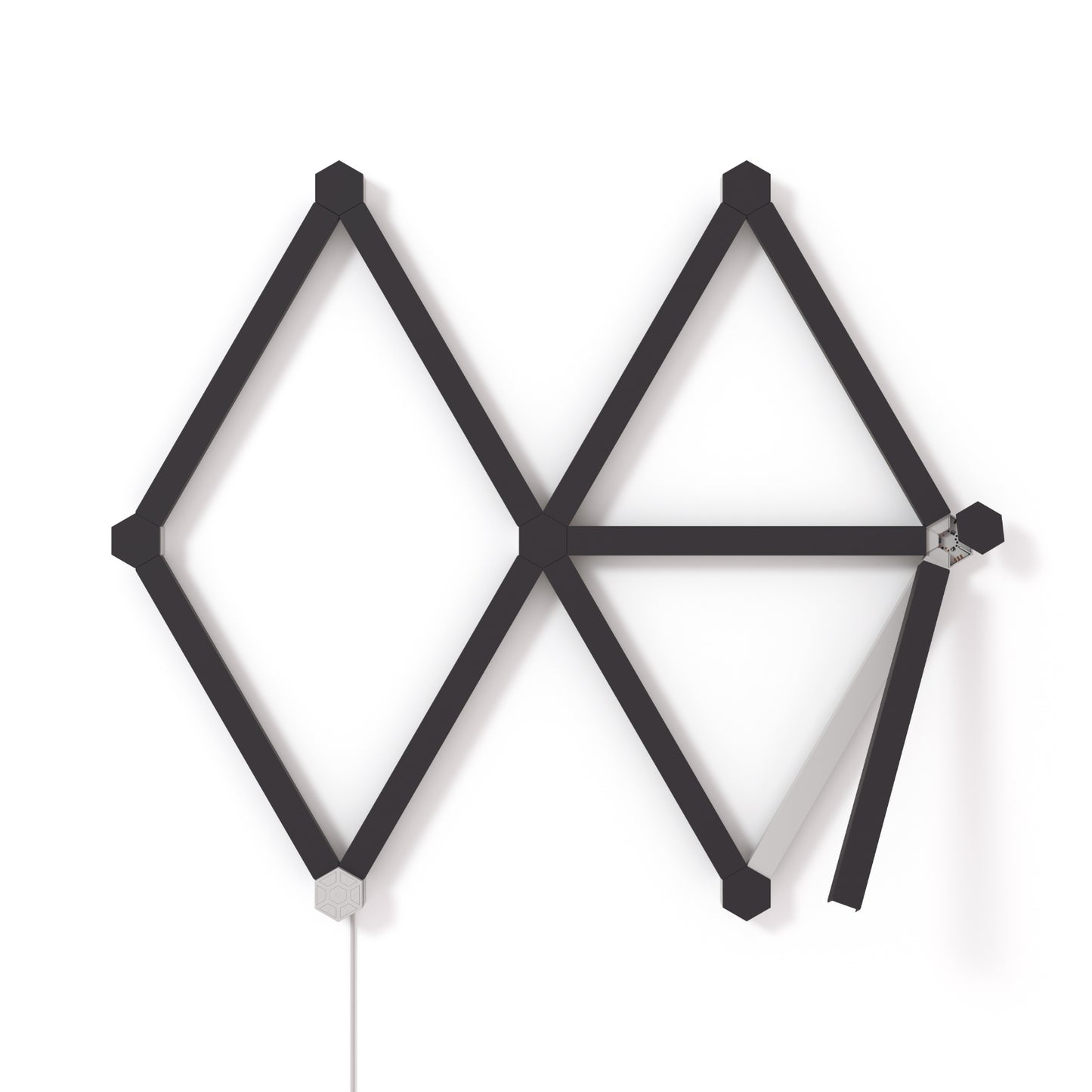 Lines 60 Degrees Skins - Matte Black (9 Pack)