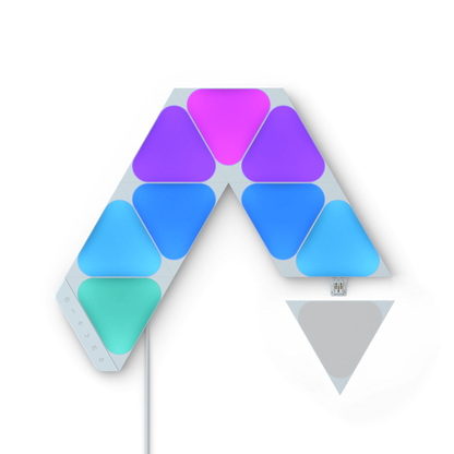 Nanoleaf Shapes Mini Triangles Expansion | Smart LED Light Panels Nanoleaf Shapes Mini Triangles Expansion | Smart LED Light Panels