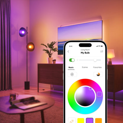 Matter Thread A19 Smart Bulbs (3 Pack)