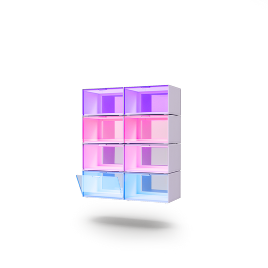 EXPO Smart LED Display Case Smarter Kit (8 Pack)