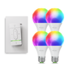 Sense+ Wireless Switch with A19 Bulbs (4pk) Bundle