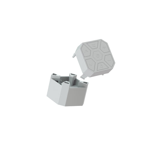Lines 90 Degrees Connector with controller cap
