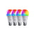 Caveman A19 Bulb 4PK 800Lm 2700K-6500K E26
