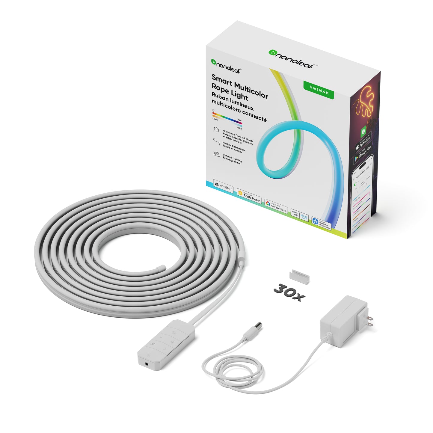 Matter Smart Multicolor Rope Light (5m)