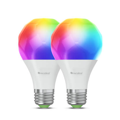 Matter Wi-Fi A19 Smart Bulb (2 Pack)