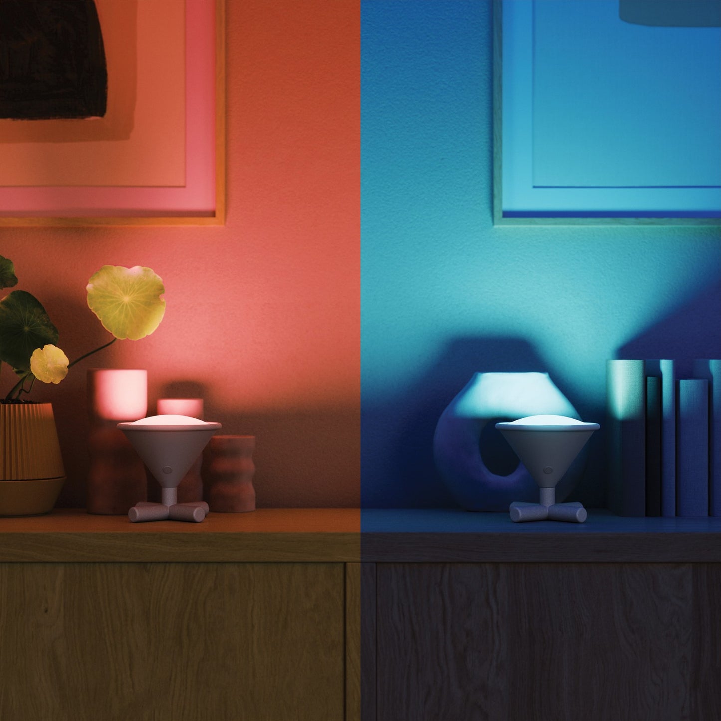 Umbra Cono Portable Smart Lamp - Grey |  Smarter IQ