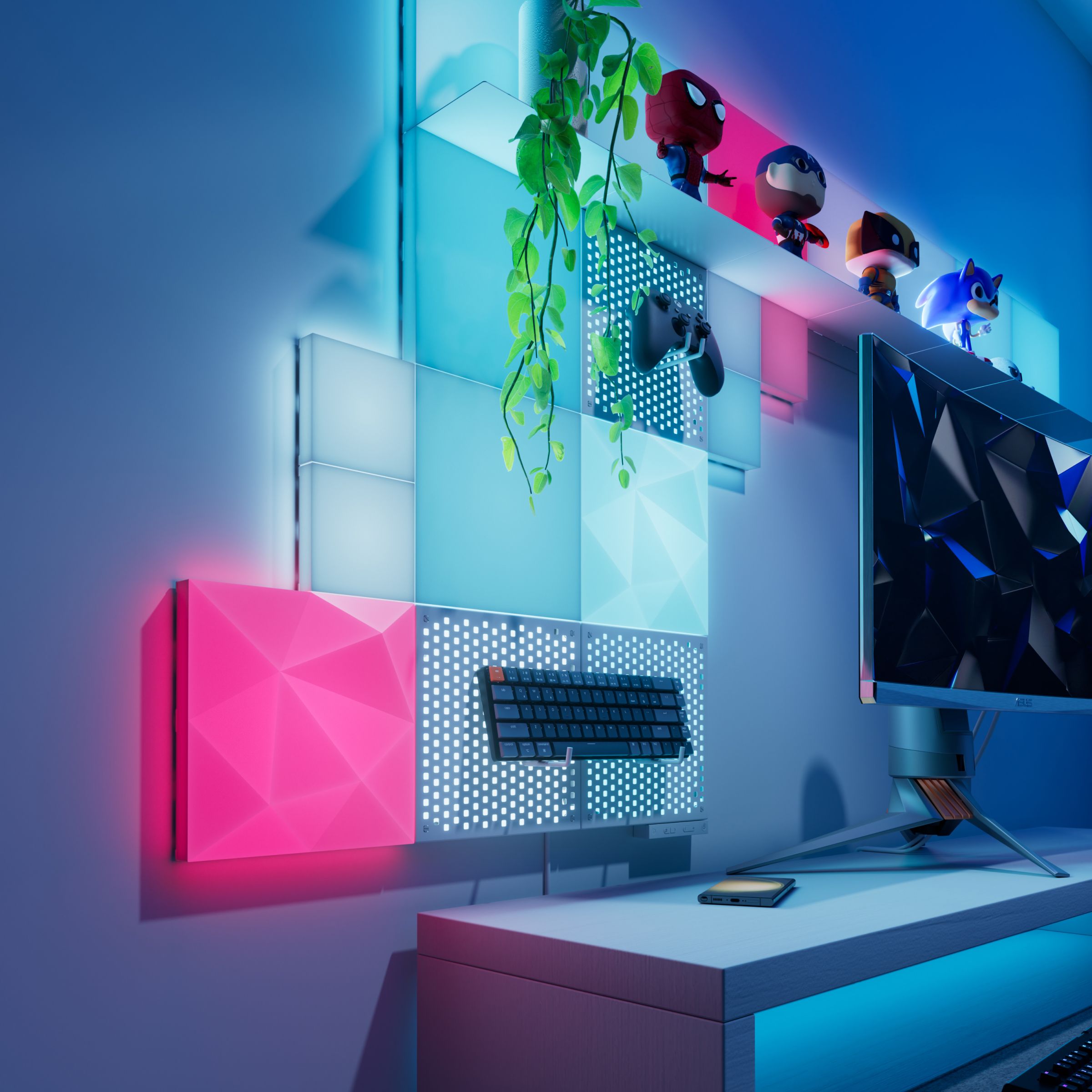 Light Pegboard Smarter Kit (2 Panels)