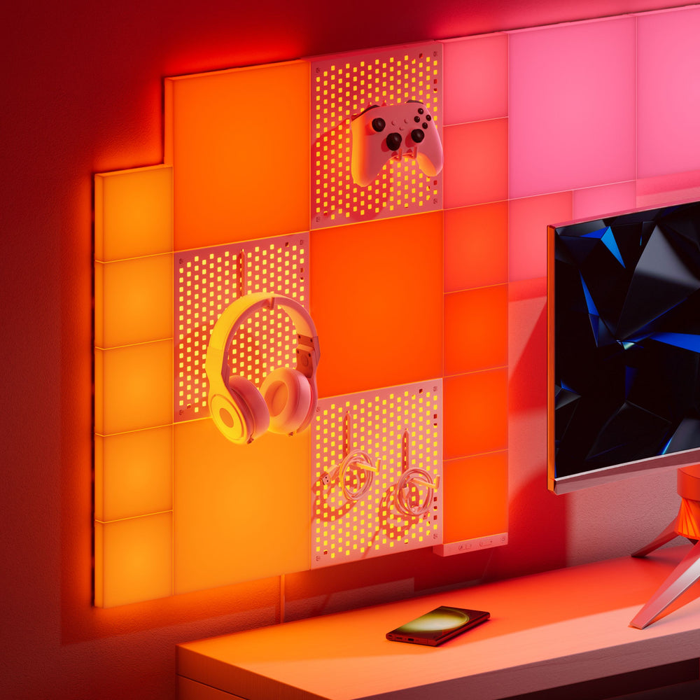 Nanoleaf Blocks Light Pegboard | Smart LED Panel Add-On Kit – Nanoleaf ...