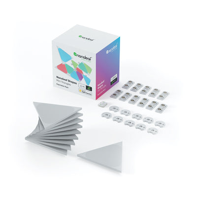 Nanoleaf Shapes | Triangles Mini | White | 10 Pack | Global | Panels Only