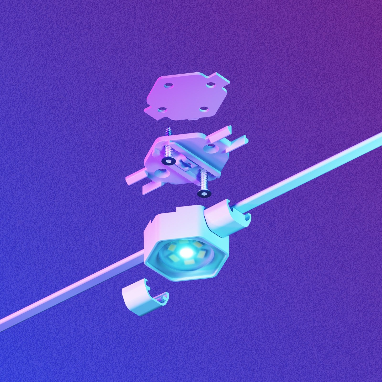 Nanoleaf Smart Matter Permanent Outdoor Lights | Smarter Kit