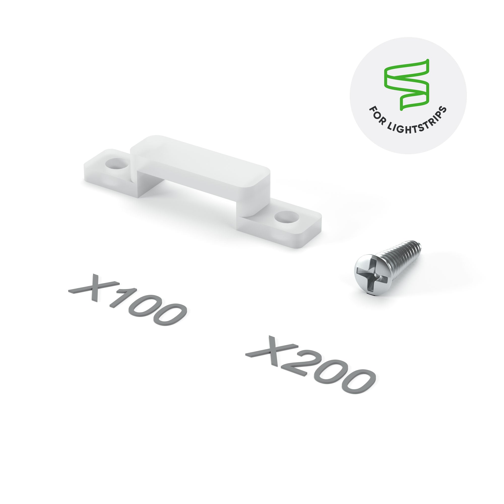 Essentials Lightstrip Screw Mount Kit