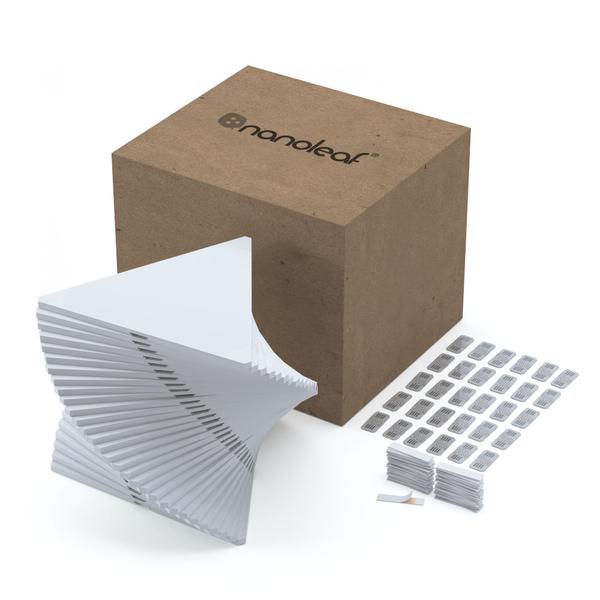 Nanoleaf Light Panels 30 Pack DIY | Triangle | White | Global | No Controller No PSU