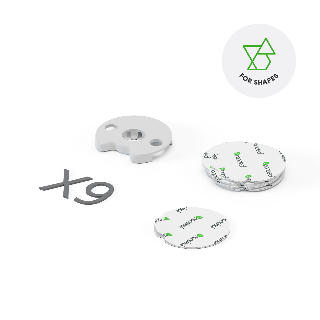 Shapes Mini Mounting Plates (10 Pack)