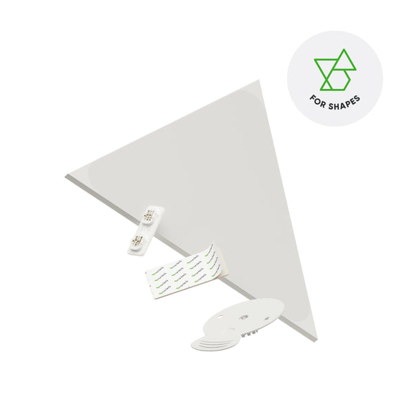 NANOLEAF Shapes トライアングル（8Panels） ホワイト Nanoleaf Shapes Replacement Panel | White Triangle | Model NL47