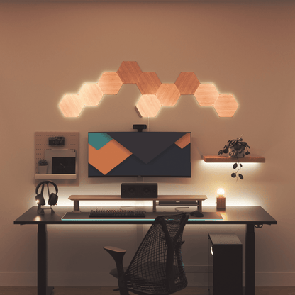Elements Hexagons Smarter Kit (10 panels) – Nanoleaf Shop USA Elements Hexagons Smarter Kit (10 panels) – Nanoleaf Shop USA